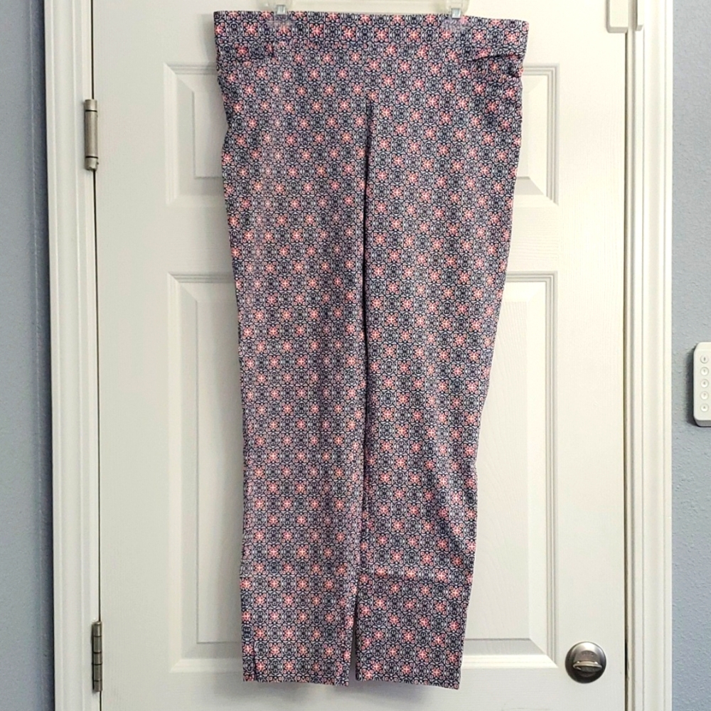 Red White and Blue pattern pants